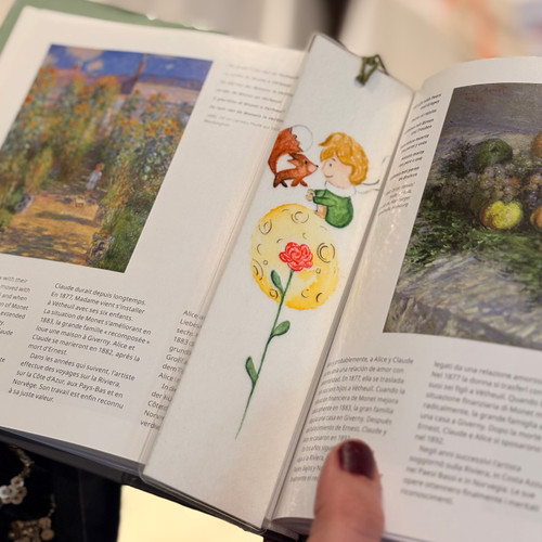 نشان کتاب شازده کوچولو روباه